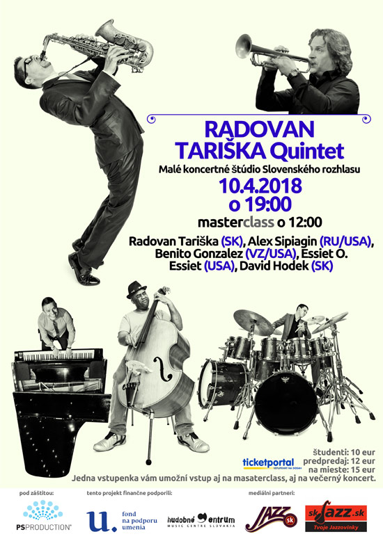 picture Radovan Tariška QUINTET 2018