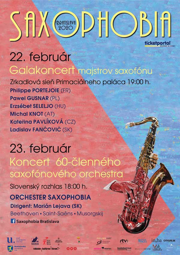 picture SAXOPHOBIA: Koncert 60-členného saxofónového orch.