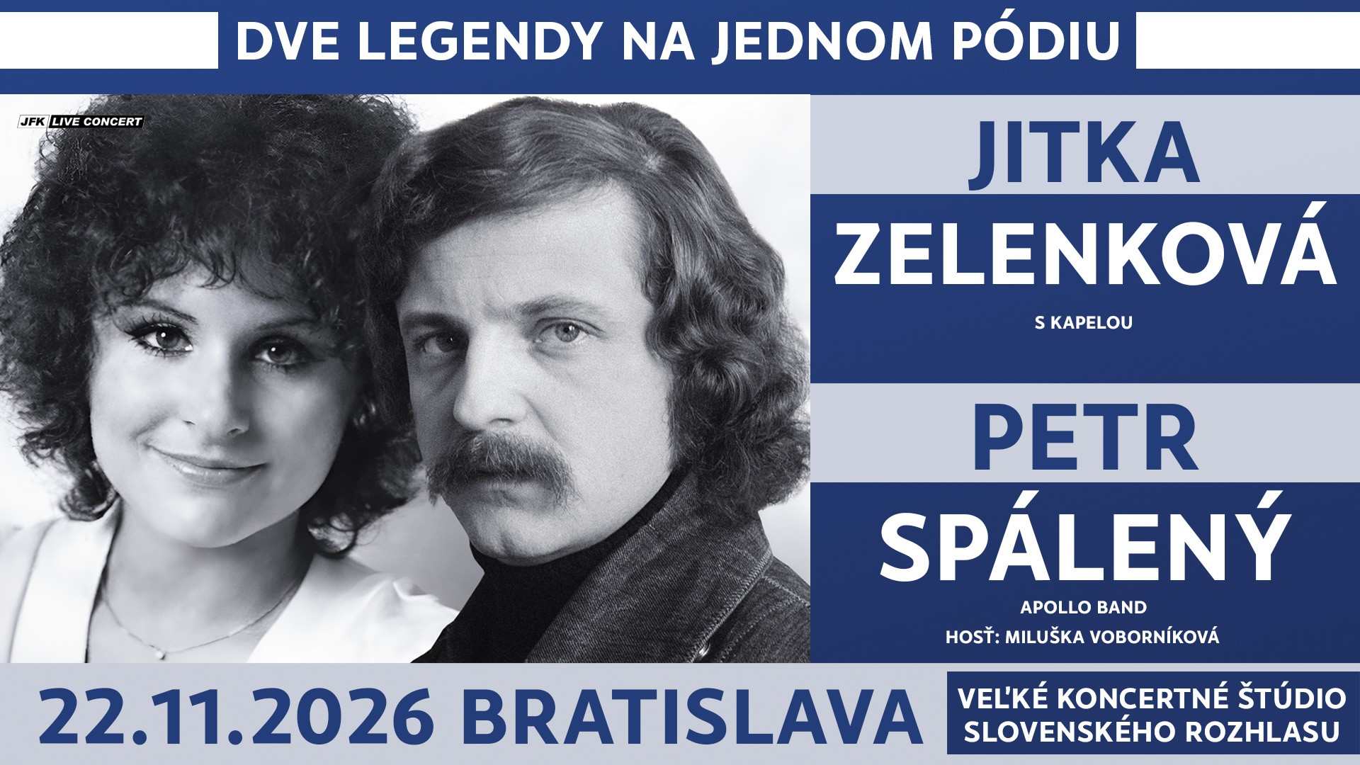 picture Dve Legendy na jednom pódiu: Jitka Zelenková a Petr Spálený