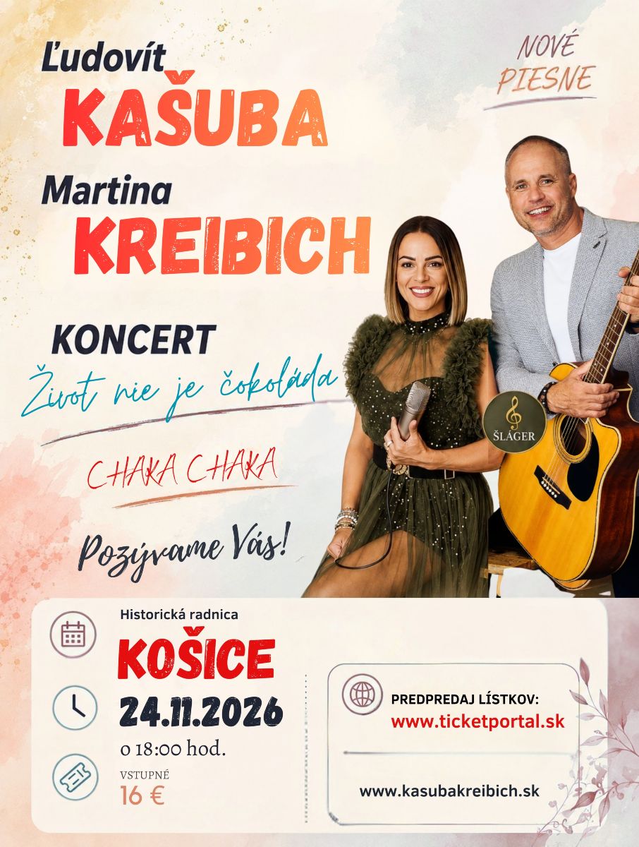 picture Koncert Ľudovít Kašuba a Martina Kreibich