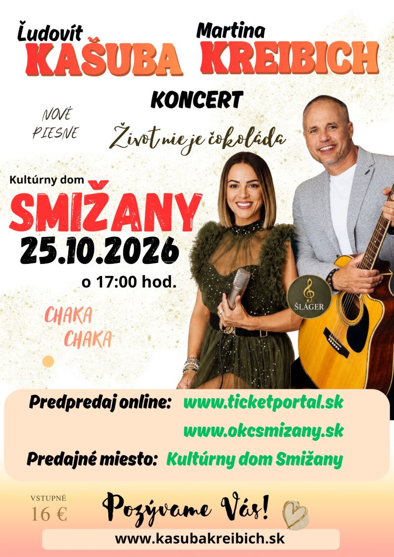 picture Koncert Ľudovít Kašuba a Martina Kreibich