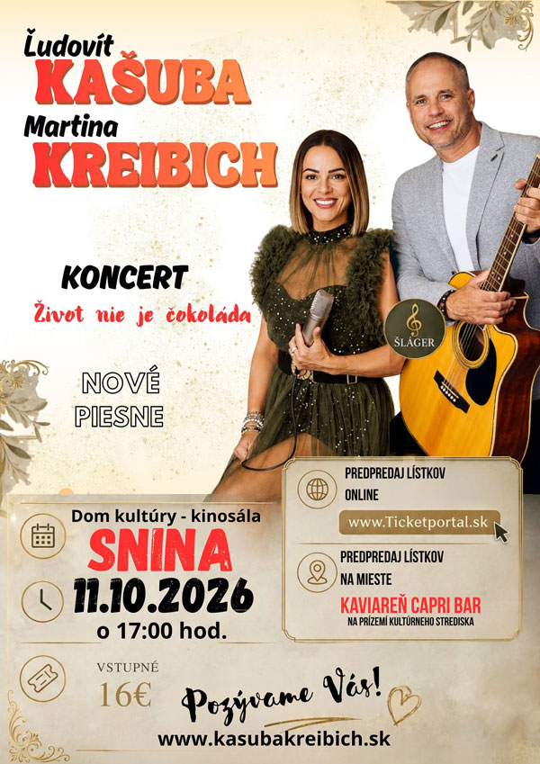 picture Koncert Ľudovít Kašuba a Martina Kreibich
