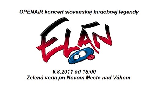 picture OPENAIR koncert slovenskej hudobnej legendy ELÁN