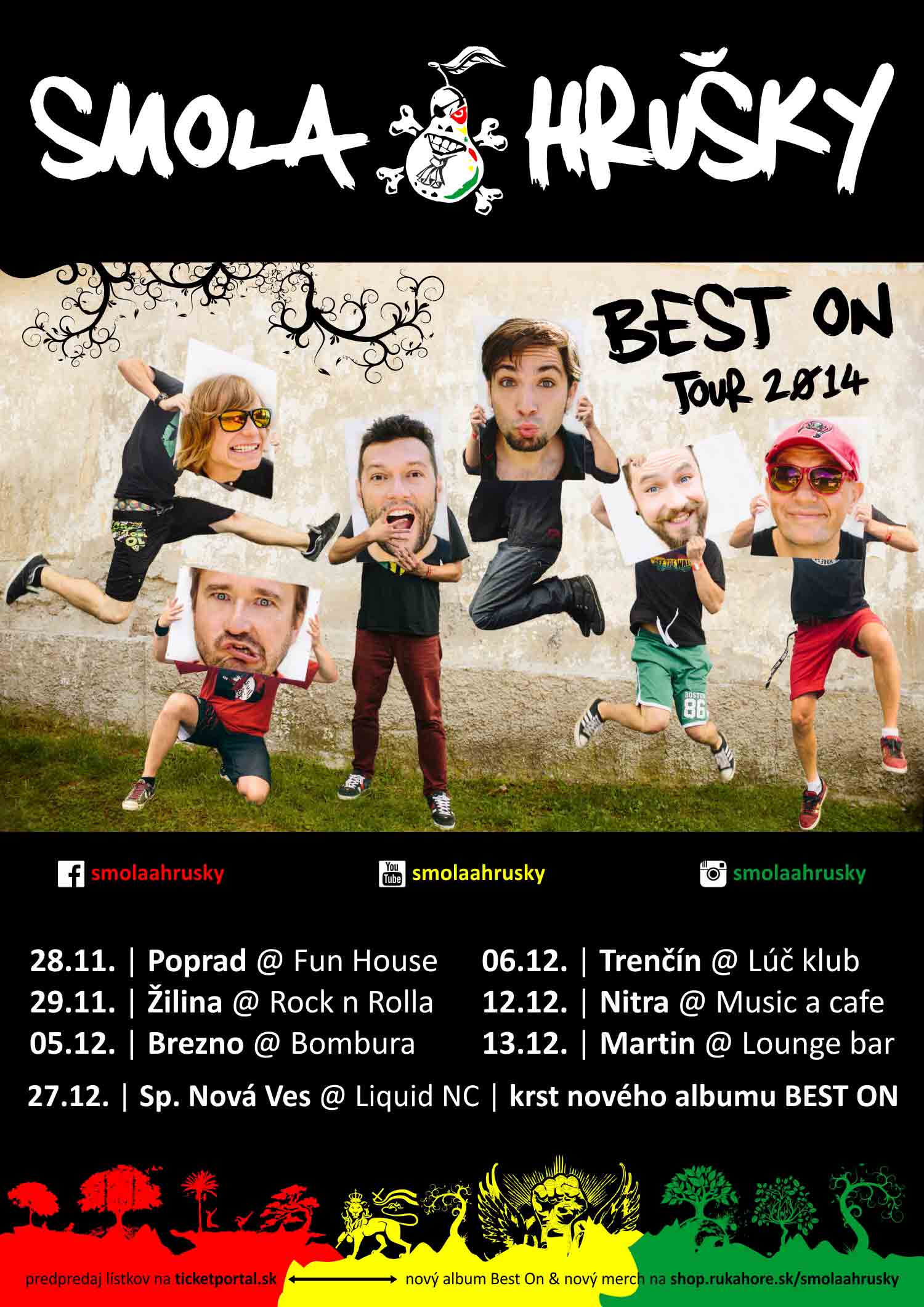 picture SMOLA A HRUŠKY - BEST ON TOUR 2014