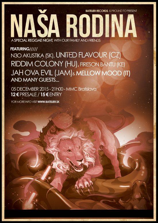 picture NAŠA RODINA, a special reggae night