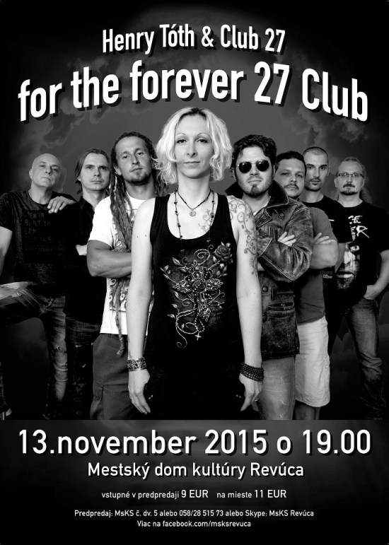 picture Henry Tóth & Club 27 - for the forever 27 Club