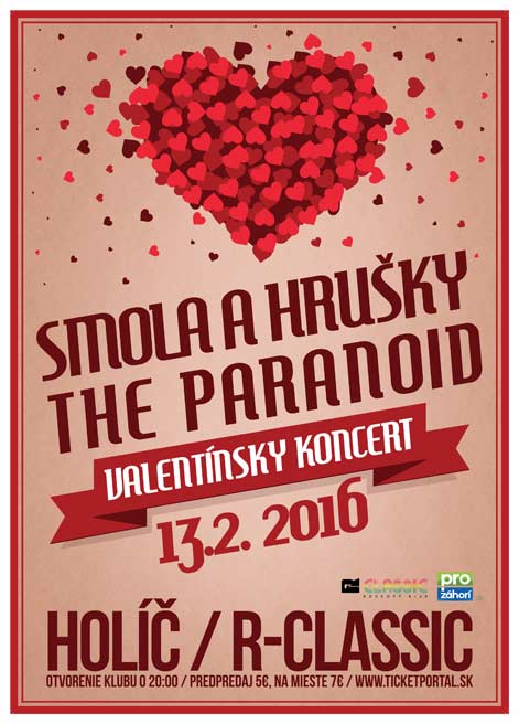 picture Smola a Hrušky & The Paranoid / VALENTIN PARTY