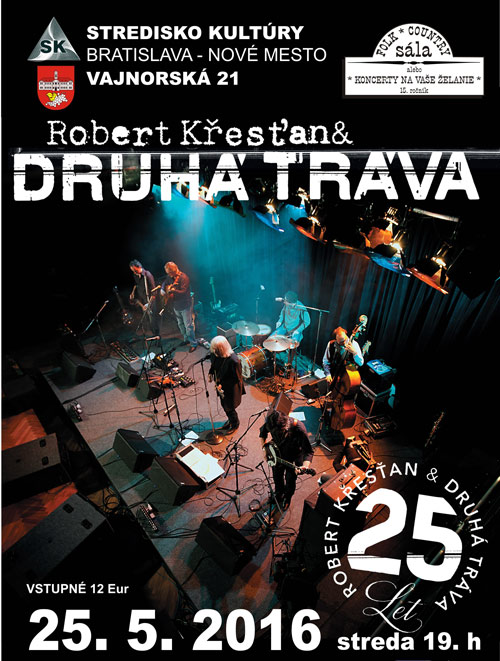 picture R. Křesťan a Druhá tráva - koncert k 25. výročiu