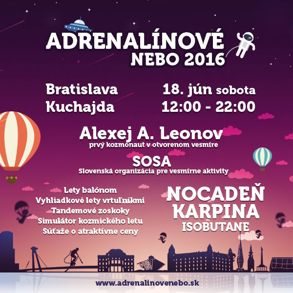 picture ADRENALÍNOVÉ NEBO 2016