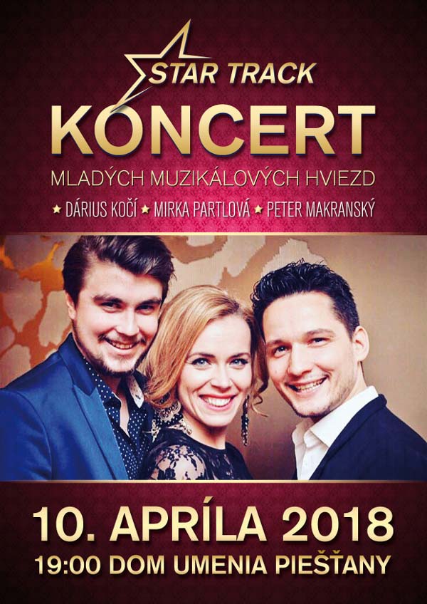picture STAR TRACK – koncert mladých muzikálových hviezd