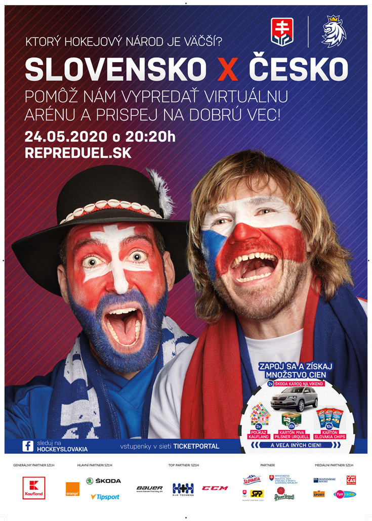 picture Reprezentačný duel hokejových fanúšikov SVK - CZ
