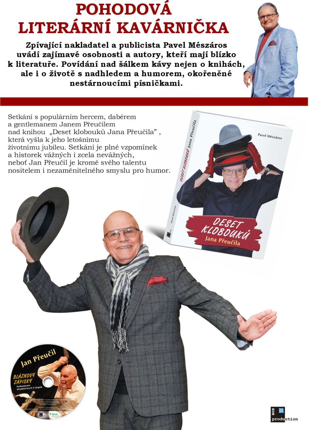 picture Pohodová literárna kaviarnička s Janem Přeučilem