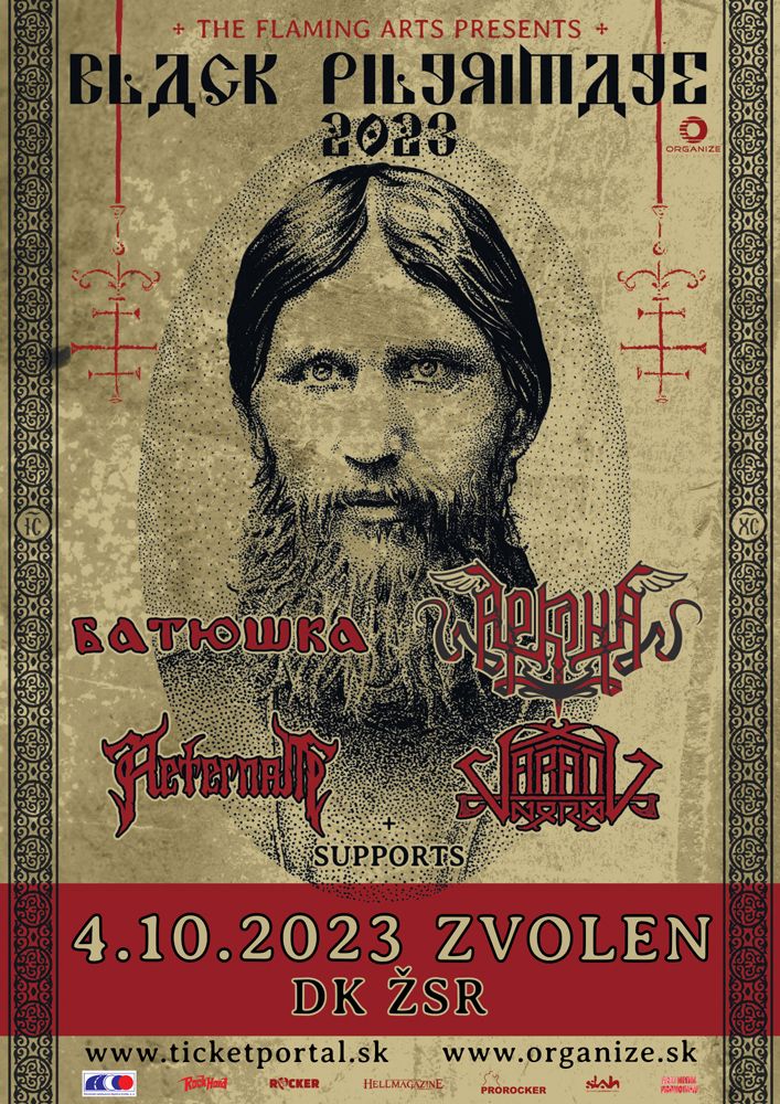 picture Arkona Batushka Aeternam tour 2023