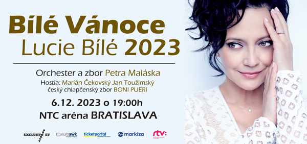 picture BÍLÉ VÁNOCE LUCIE BÍLÉ 2023