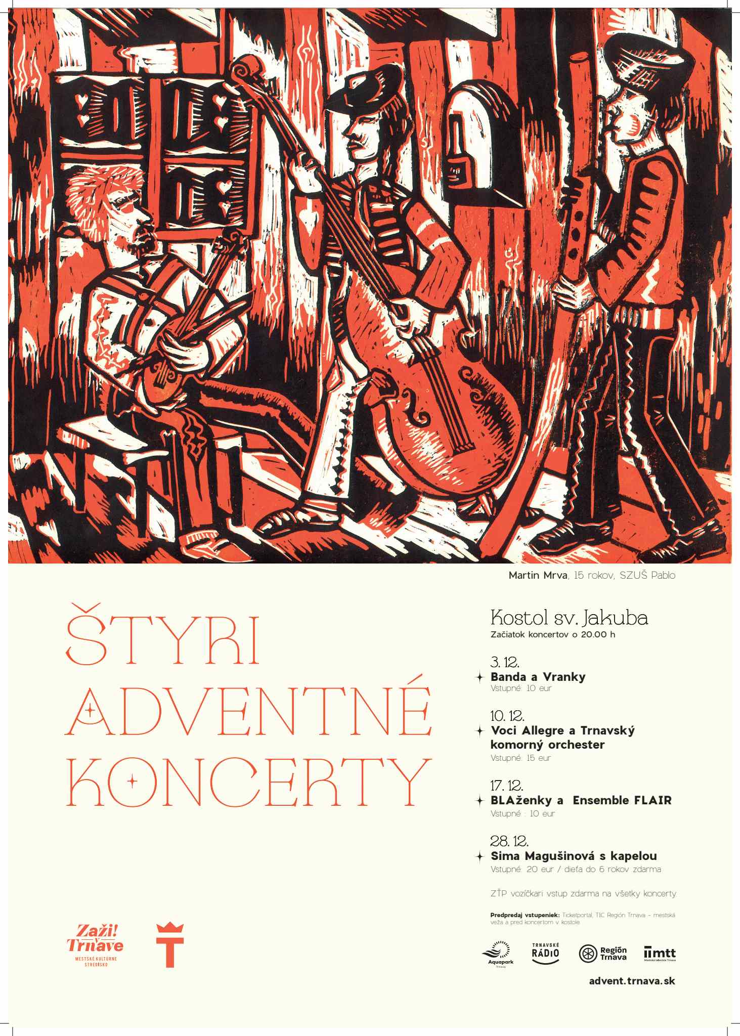 picture Štyri adventné koncerty BLAženky a Ensemble FLAIR