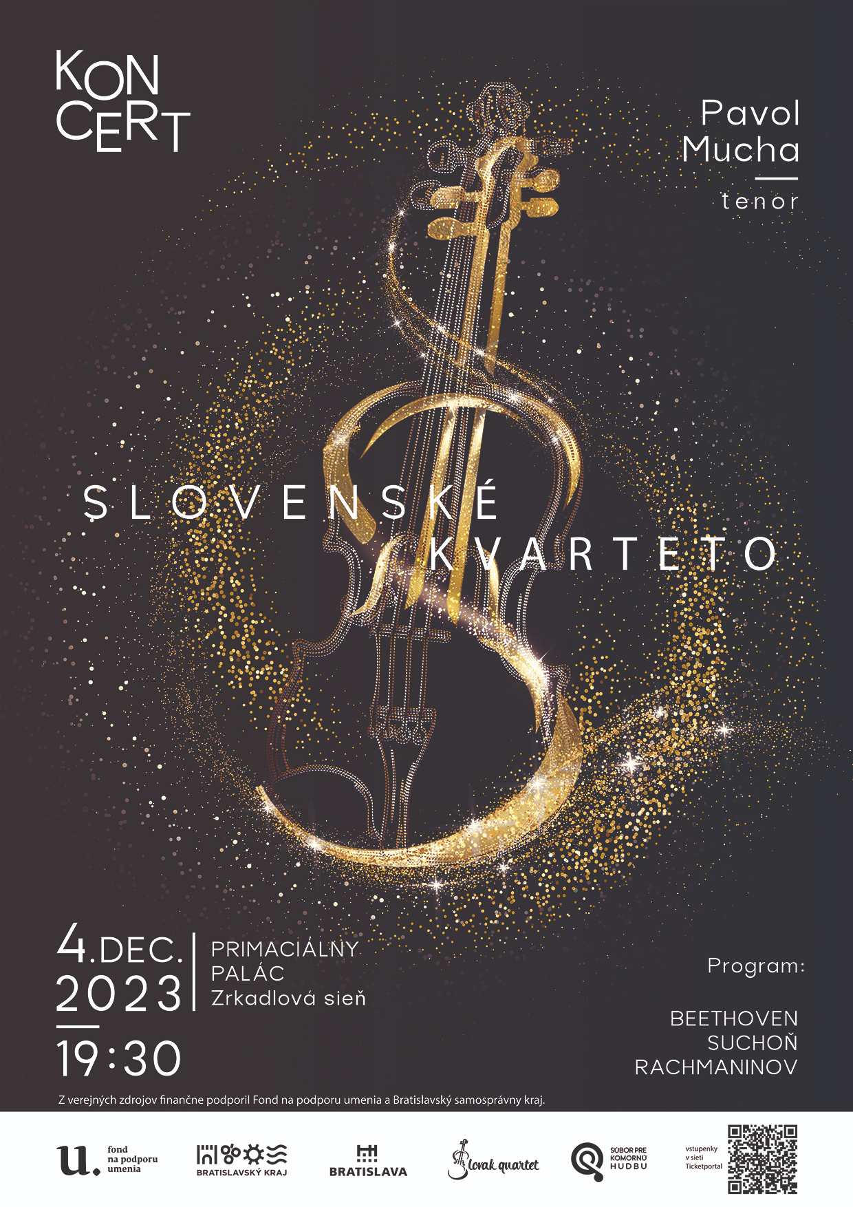 picture SLOVENSKÉ KVARTETO a Pavol MUCHA - tenor