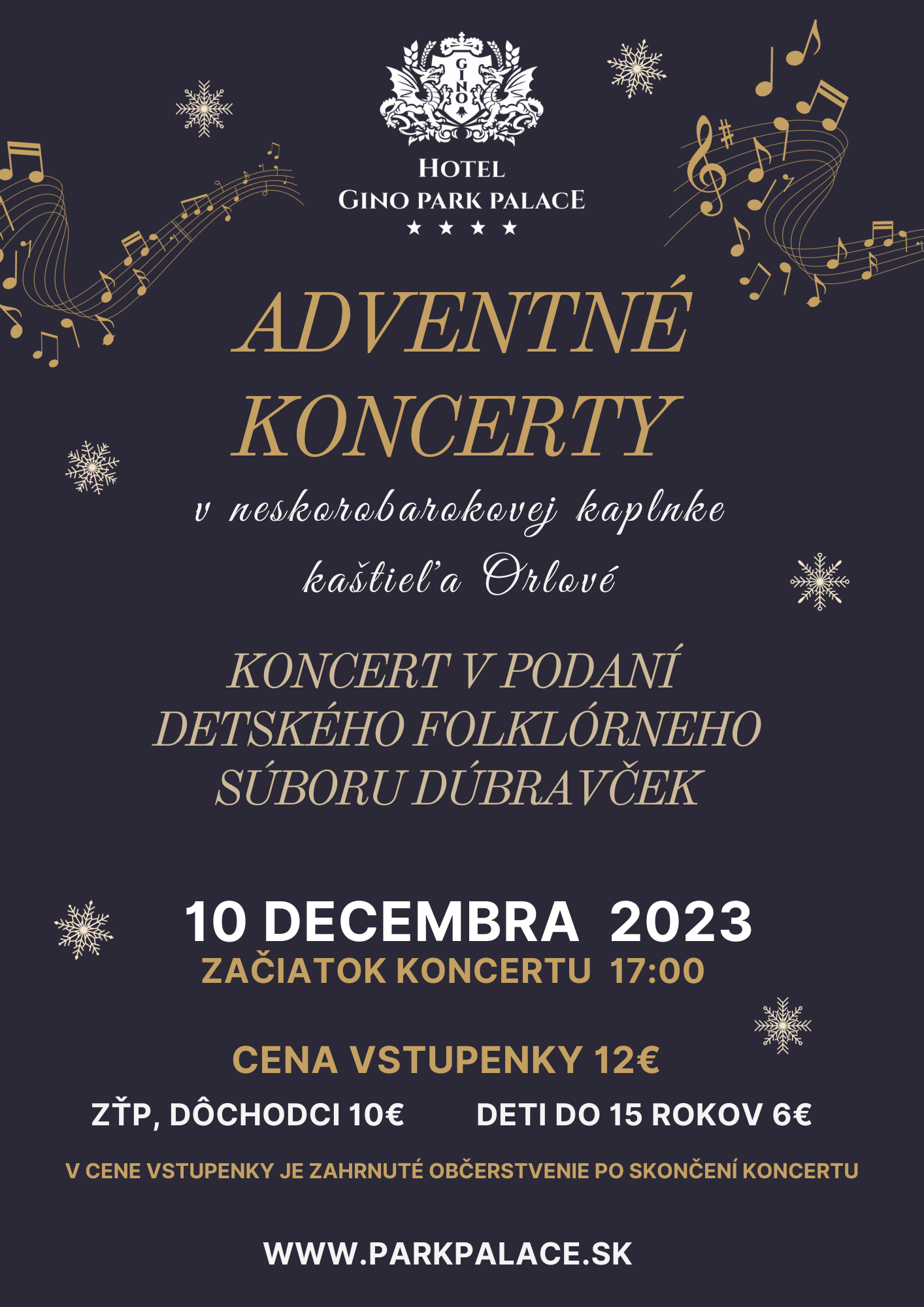 picture Adventné koncerty v kaštieli Orlové
