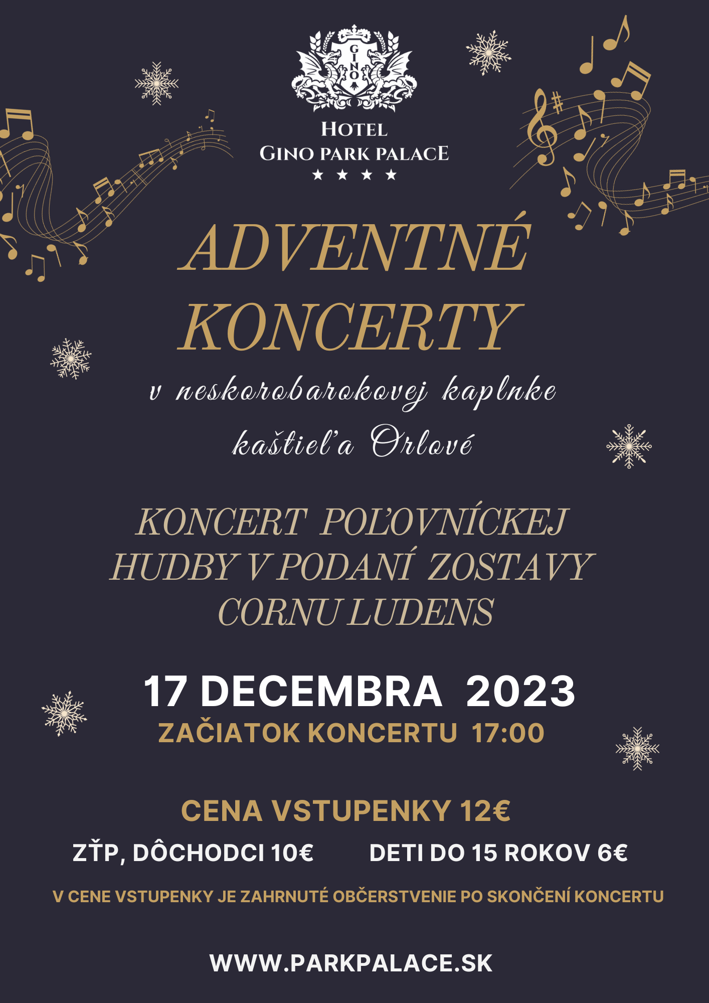 picture Adventné koncerty v kaštieli Orlové