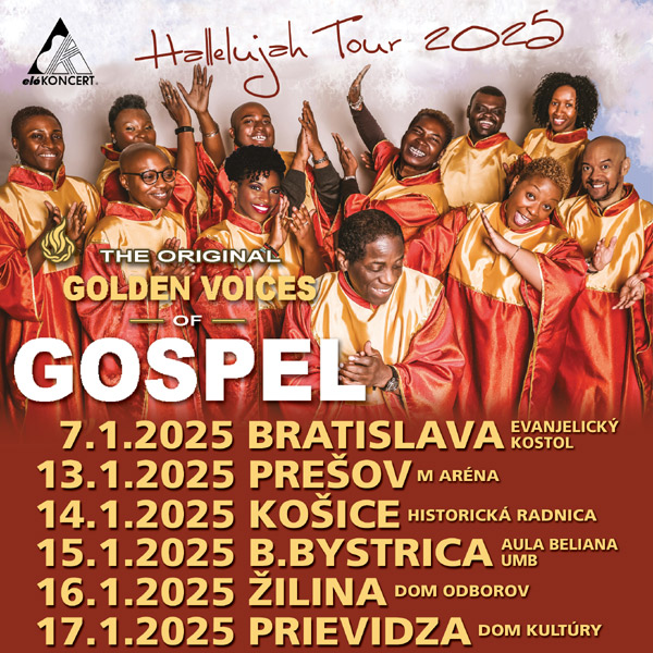 picture The GOLDEN VOICES OF GOSPEL /USA/, HALLELUJAH TOUR 2025