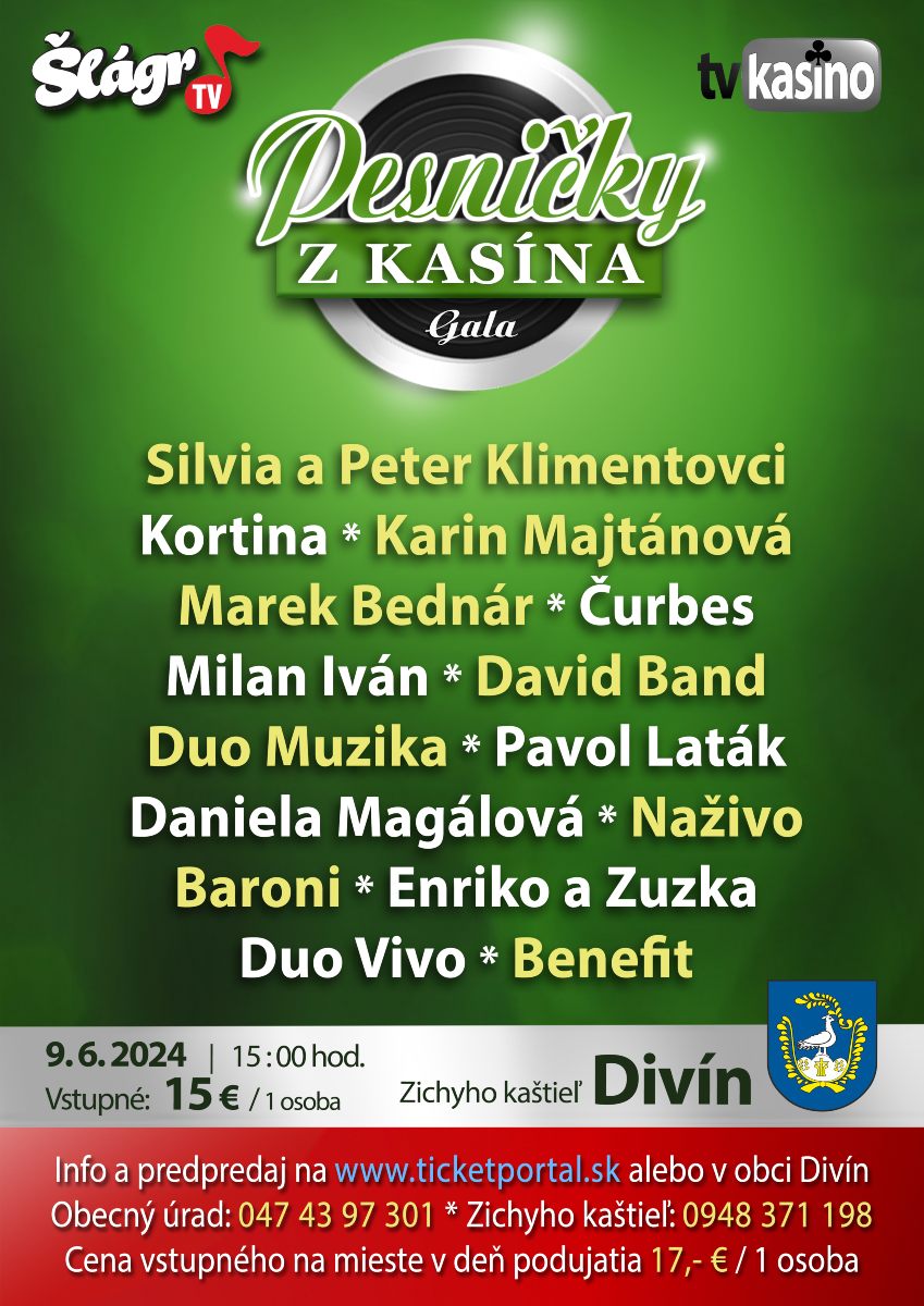 picture Galaprogram ,,Pesničky z kasína,,