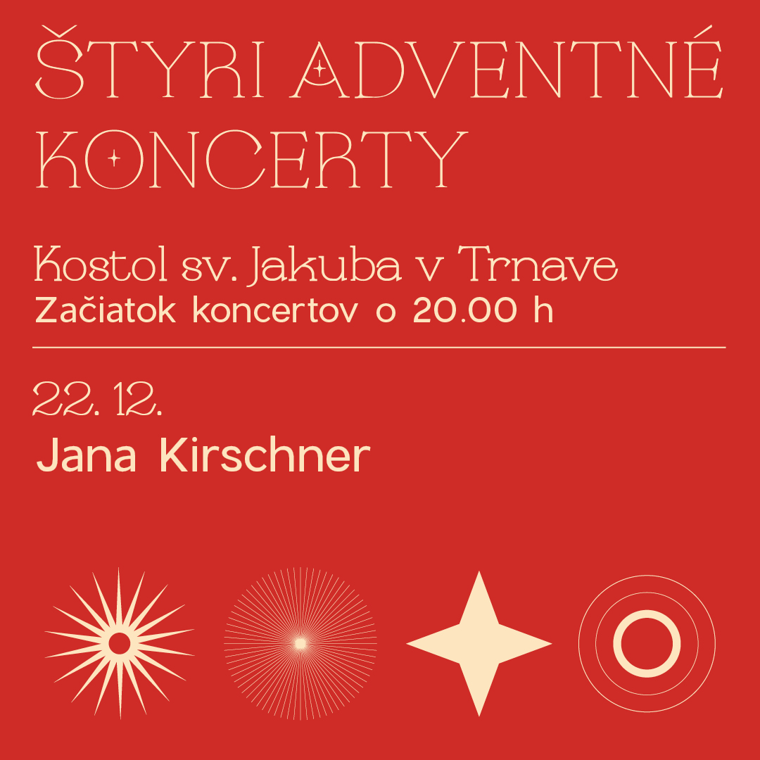 picture Štyri adventné koncerty Jana Kirschner