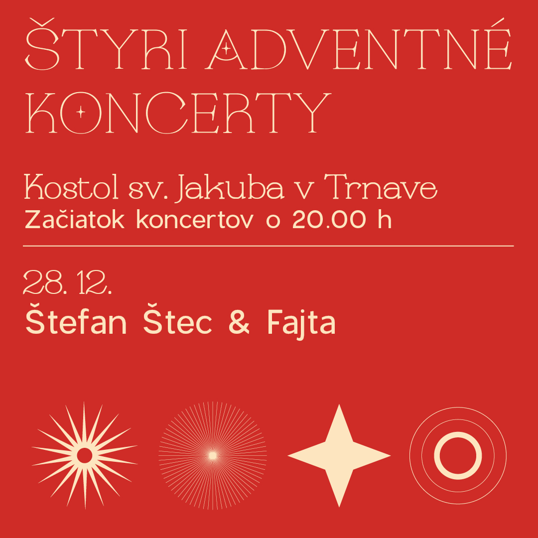 picture Štyri adventné koncerty Štefan Štec & Fajta