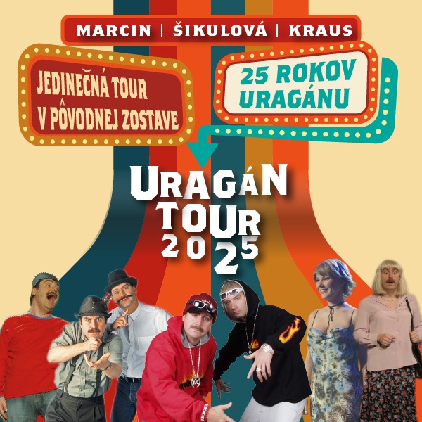 picture URAGÁN - 25 rokov - Tour 2025
