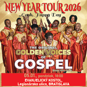 picture The Original Golden Voices Of Gospel z New Yorku - novoročný gospel koncert