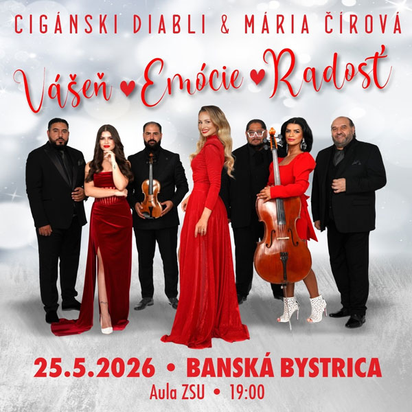picture Cigánski diabli & Mária Čírová - Vášeň - Emócie - Radosť
