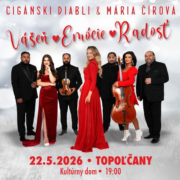picture Cigánski diabli & Mária Čírová - Vášeň - Emócie - Radosť