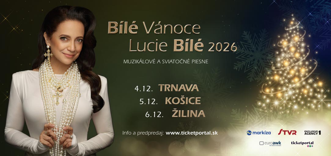 picture BÍLÉ VÁNOCE LUCIE BÍLÉ 2026 - Muzikálové a sviatočné piesne