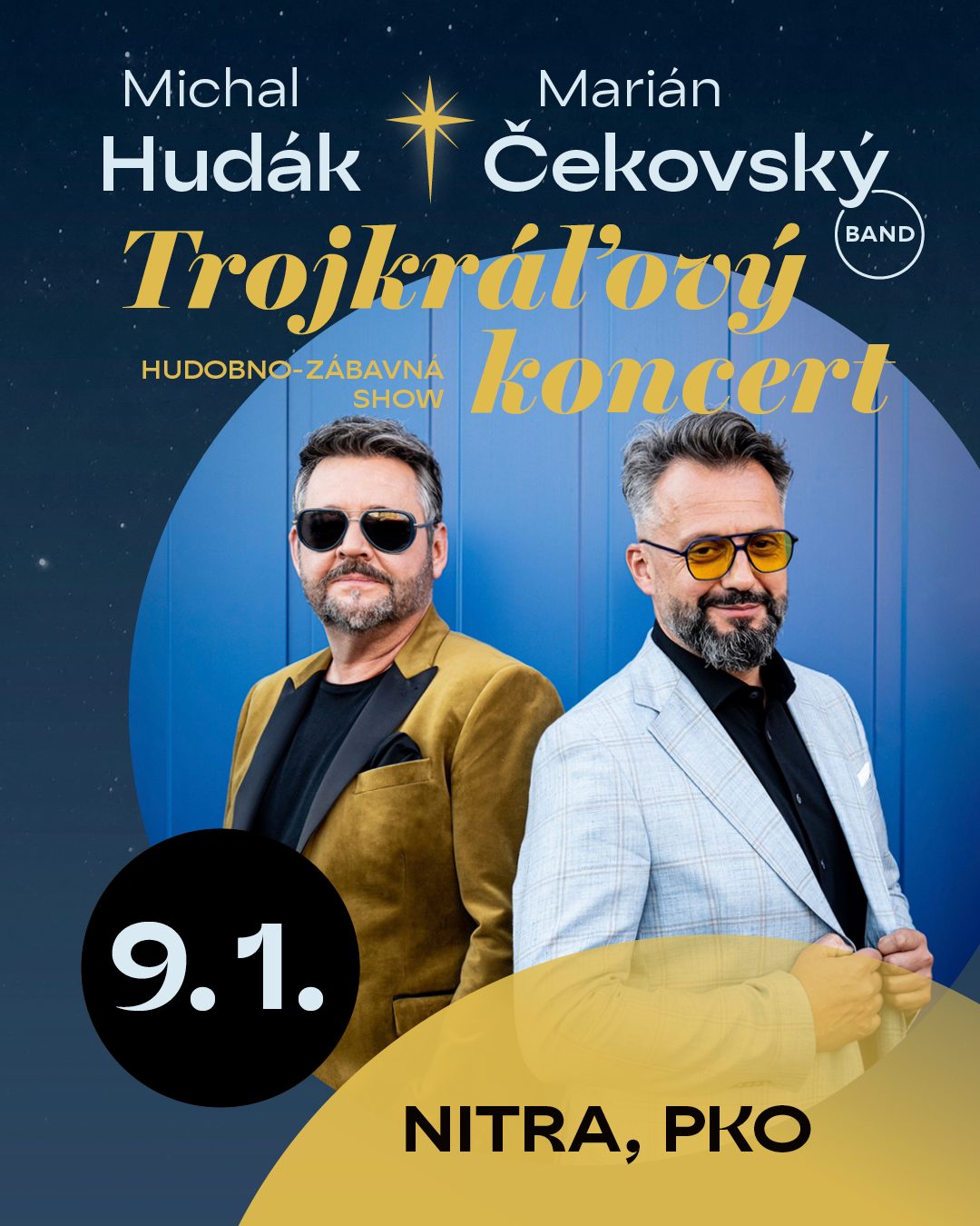 picture Michal Hudák, Marián Čekovský Band Trojkráľový koncert