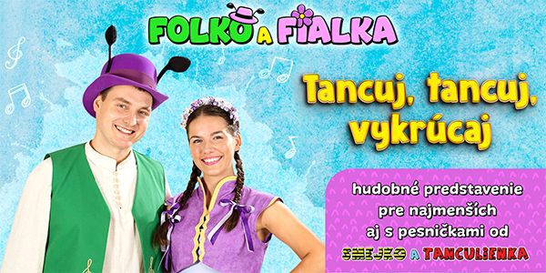 picture Folko a Fialka - Tancuj, tancuj, vykrúcaj!