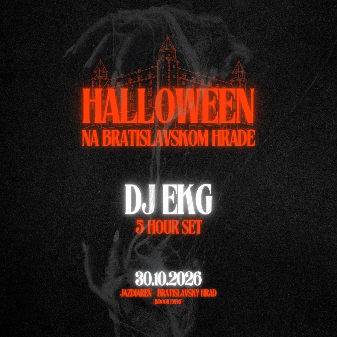 picture HALLOWEEN NA HRADE × DJ EKG