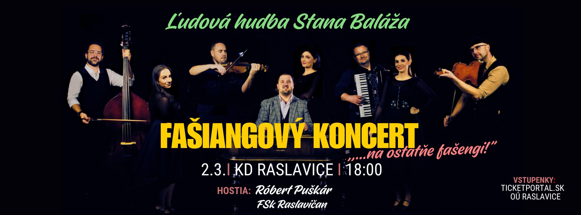 picture Ľudová hudba Stana Baláža - FAŠIANGOVÝ KONCERT